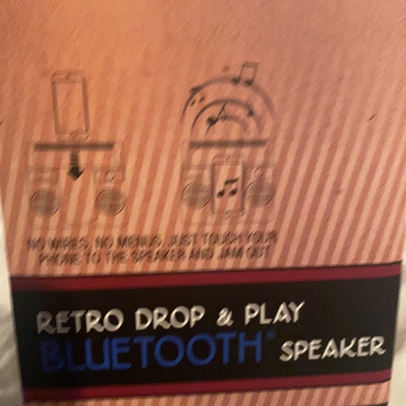 New Vivitar Bluetooth retro drop & play Bluetooth speaker - Picture 3 of 3